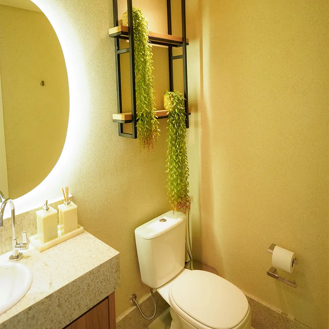 Ambiente interno da Clínica Plenna - Harmonização natural em Goiânia